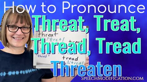 thereat pronunciation|Threat .